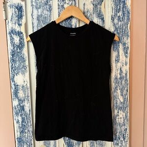 Frame Le Mid Rise Muscle Tank Small